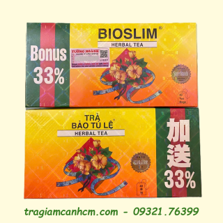 Trà giảm cân Bảo Tú Lệ Bioslim Trà giảm cân Bảo Tú Lệ Bioslim