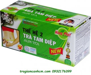 Trà giảm cân Tam Diệp thế hệ 2 Trà giảm cân Tam Diệp thế hệ 2